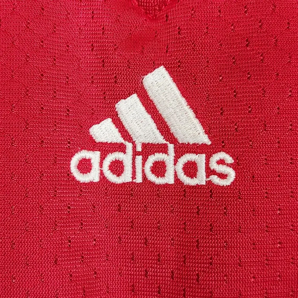 Wisconsin Badgers Jersey Mens 2XL Red Mesh NCAA Football Adidas Number 20